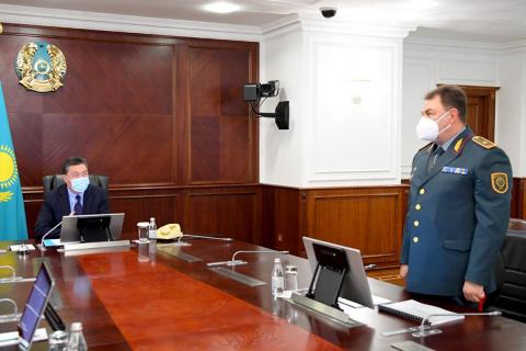Vizepräsident der ISPPS aus der Republik Kasachstan Juri Ilyin - ernannter Minister für Notfallsituationen Kasachstans